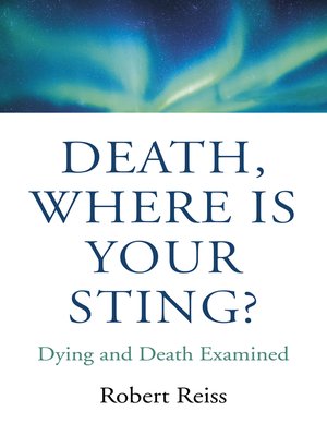 cover image of Death, Where Is Your Sting?